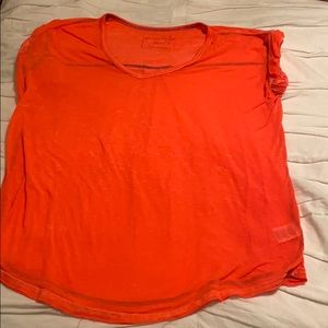 Pink free people shirt